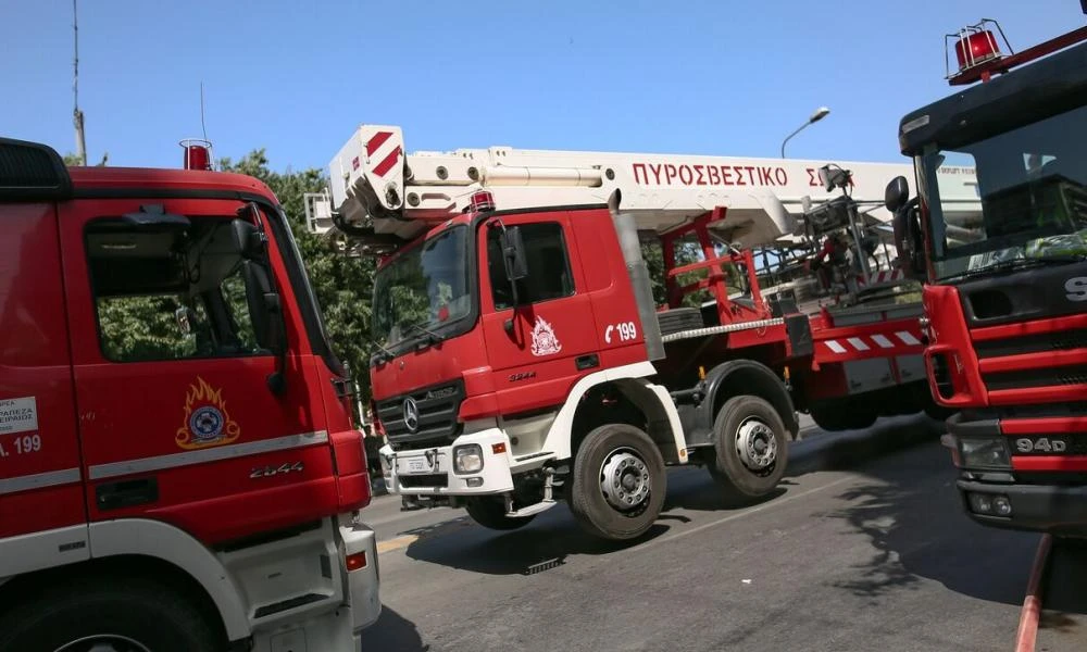 Φωτιά στην Σκύδρα Πέλλας: Επί ποδός δυνάμεις της Πυροσβεστικής